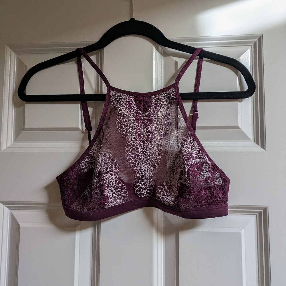 Victoria's Secret Purple Lace Bralette